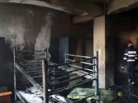 Incendiu la cantina de ajutor social din Târgovişte