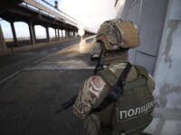 Pregătiri pentru un atentat terorist, în Kiev. Un bărbat ameninţă că va distruge un pod - 8