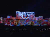 Parlament, video mapping