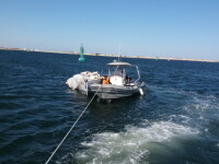 Două ambarcaţiuni cu oameni la bord, salvate de la naufragiu în zona Portului Mangalia