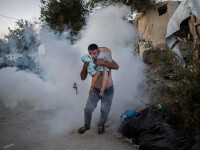 Violențe într-o tabără de refugiați din Grecia - 2
