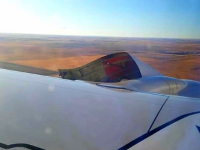 Imagini terifiante: cum a fost surprinsă aripa unui avion de pasageri, în timpul zborului