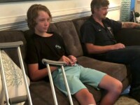 Băiat de 12 ani, mușcat de un rechin. Puștiul a povestit cum s-a întâmplat