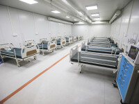 Spitalul modular de la Pipera va fi închis, pentru că a scăzut numărul bolnavilor de coronavirus!!!
