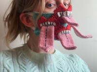 Măști de protecție 3D confecționate de un artist din Islanda