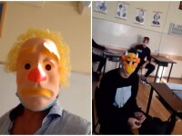 Cum a fost sancționat profesorul care şi-a îndemnat elevii să nu poarte mască