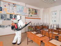 Posibil focar de infecție cu noua tulpină la o școală din București. DSP extinde ancheta