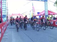 Competiție ciclistă pentru copiii bolnavi de cancer, în Dâmbovița. Traseul a fost o adevărată provocare