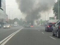 Momente de groază în Târgu Mureș. Un autobuz a luat foc în mers: ”Noi cumpărăm toate rablele din străinătate”