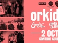 Trupa ORKID își lansează într-un concert primul single de pe viitorul album. Gunshee și Coven Clash, în deschidere