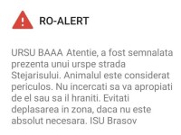 Anchetă la ISU Brașov, după ce un mesaj Ro Alert a început cu “URSU BĂĂĂ”