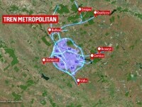 Trenul metropolitan București-Ilfov va costa 600 de milioane de euro