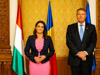 Katalin Novak și Klaus Iohannis