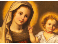 Sfanta Ana și Fecioara Maria