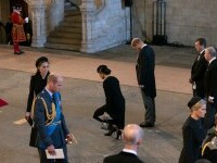 Gestul făcut de Meghan Markle lângă sicriul reginei Elisabeta a II-a. Cum au reacționat utilizatorii Twitter. FOTO