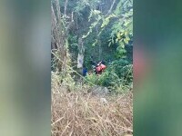 femeie căzută cu ATV-ul în râpă