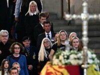 coadă catafalc regina elisabeta a II-a funeralii