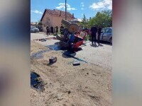 accident tractor Dâmbovita