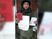 soldat rus capturat dupa 3 zile