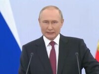 Vladimir Putin, la ceremonia de anexare a teritoriilor ucrainene: Occidentul vrea ca Rusia să fie „colonia” sa