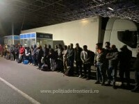 77 de migranţi, prinşi când încercau să iasă ilegal din România