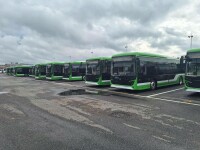 Primele imagini cu noile autobuze electrice