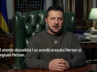 Volodimir Zelenski acuză tirurile de artilerie ale rușilor către Herson. „Brutalitate aparte, cu artilerie și bombe ghidate”