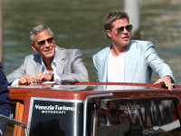 Brad Pitt şi George Clooney