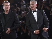 Brad Pitt şi George Clooney