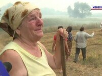 Incendiile de vegetație uscată continuă să facă prăpăd în multe zone din țară. Localnicii i-au ajutat pe pompieri