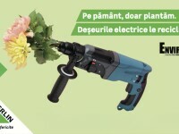 (P) Asociația Environ și Leroy Merlin dăruiesc semințe de flori oamenilor care reciclează