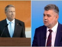 Klaus Iohannis și Marcel Ciolacu