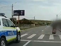 politie masina pietoni cluj