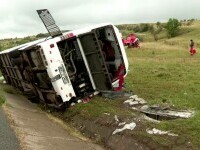 autocar rasturnat cluj