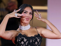 Georgina Rodriguez a atras toate privirile la Veneția. Logodnica lui Ronaldo și-a afișat inelul de 3 milioane de dolari. FOTO