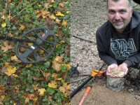 Descoperire de senzație în Cluj. Un vânător de comori a scos la suprafață un tezaur unic pe teritoriul României