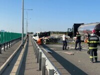 ANIMAȚIE GRAFICĂ. Cum s-a produs tragedia în urma căreia trei muncitori au fost spulberați de o autocisternă