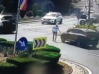 Un bărbat a dat cu mașina peste un polițist care dirija traficul în Eforie, apoi a sunat la 112 să se plângă de omul legii