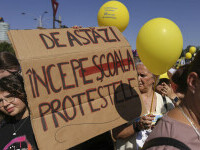 protest profesori 8 septembrie