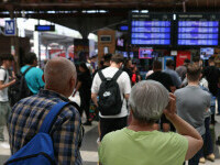 Gara de Nord, călători