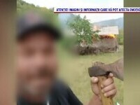 Bărbat din Maramureș, reținut după ce a incendiat bunurile unui vecin. Imaginile șocante, transmise live pe TikTok