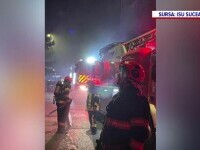 Incendiu într-un bloc din Suceava. Cel puțin 20 de oameni s-au autoevacuat, după ce un cățel a dat alarma