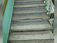 Un pacient a murit în Spitalul din Reșița după ce o bucată din treapta unei scări s-ar fi rupt, iar el s-a lovit de beton