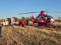 Un bătrân din Mehedinți a dat foc buruienilor de pe un teren, dar flăcările au scăpat de sub control