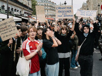 Greve și proteste masive în Franța: 309 protestatari, arestați. Participarea ar fi fost sub estimările sindicatelor