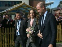 Prinţesa şi Prinţul de Wales au vizitat o şcoală din Southport