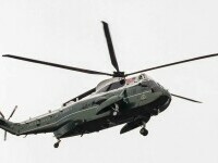 Un bărbat a fost arestat în apropierea Casei Albe pentru că a îndreptat un laser spre elicopterul lui Trump