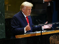Donald Trump s-a lăudat singur în discursul de la Adunarea Generală ONU și a lansat acuzații la adresa organizației