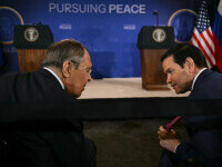 Lavrov i-a declarat lui Rubio că Europa şi Ucraina sunt responsabile de prelungirea conflictului