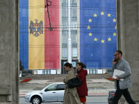 republica moldova, oameni pe strada